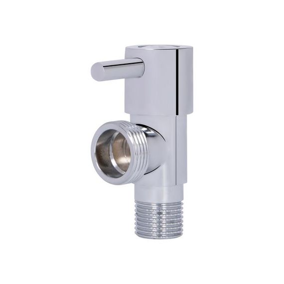 Кран кутовий Thermo Alliance Standart (ручка паличка) з керам.буксою 1/2"Н х 3/4"Н SF343W1520