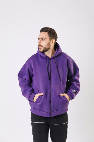 Зіп-Худі унісекс МА (01) Фіолетовий | Зображення 2