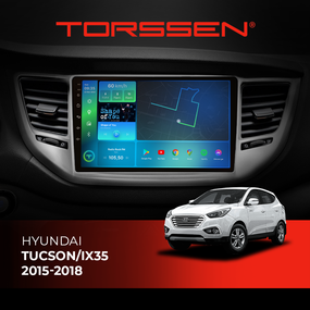 Штатна магнітола Torssen Hyundai Tucson/IX35 2015-2018 FL9 4+64Gb 4G Carplay DSP