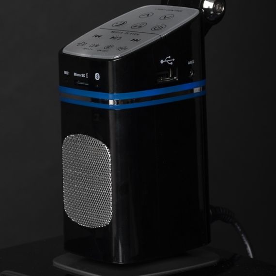 Настольная лампа на гибкой ножке сенсорная SL-76 10W BK | Зображення 6