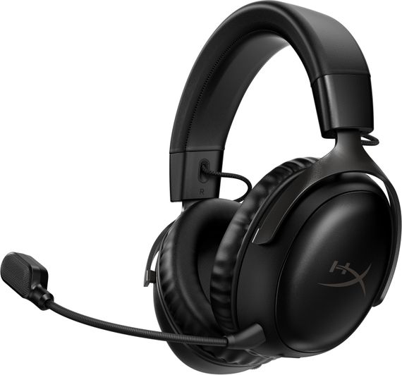 Гарнітура HyperX ігрова Cloud III, WL/USB-A/USB-C, чорний (77Z45AA)
