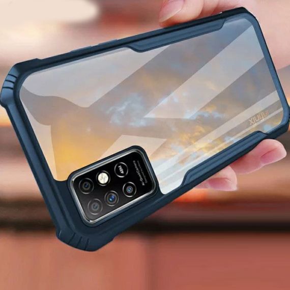 Противоударный чехол Back Cover для Infinix Note 8 цвет Синий | Зображення 1