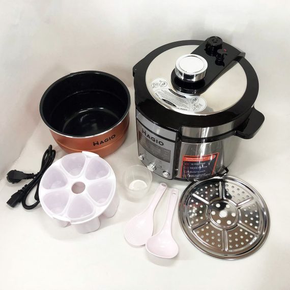 Мультиварка-скороварка MAGIO MG-429, скороварка пароварка мультиварка, електро скороварка | Зображення 6