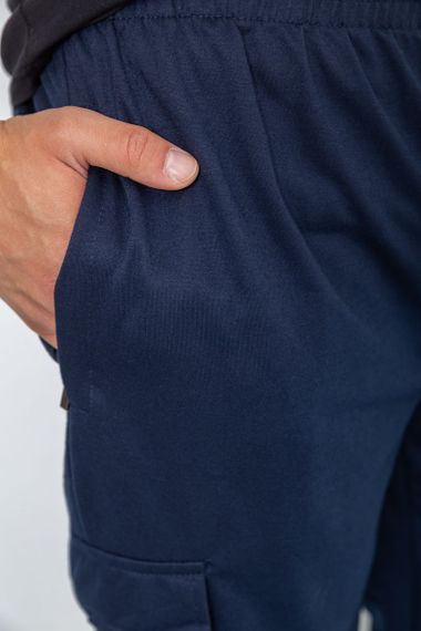 Спорт чоловічі штани, колір темно-синій, 244R41206 | Зображення 4