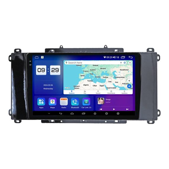 Штатна магнітола серії Mekede M200S 2K під Ford Transit Pro 2021 (F1) 9 дюймів