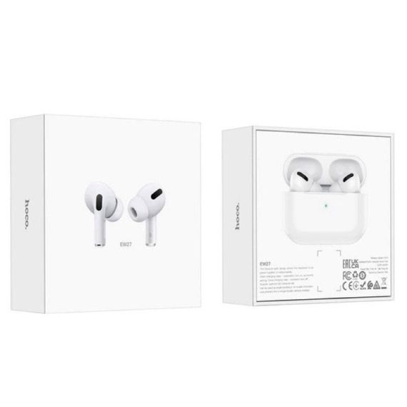 Бездротові навушники HOCO EW27 True wireless stereo headset White | Зображення 5