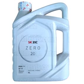 Моторна олива ZIC ZERO 0W-20 (GM dexos1 Gen2) 4л.