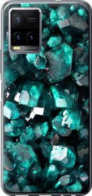 Чехол на Vivo Y33s Кристаллы 2 "3674u-2643-17620"