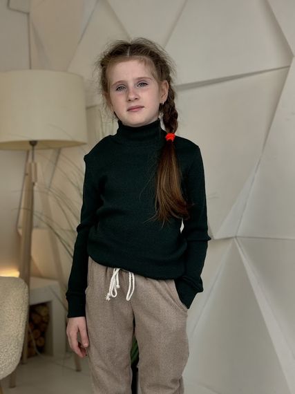 Водолазка дитяча Носи своє 116 Зелений (p-7440-138731) | Зображення 1