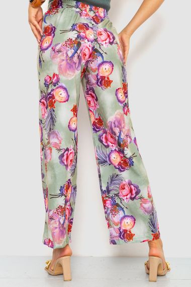 Штани жіночі, колір оливковий, 172R073 | Зображення 3