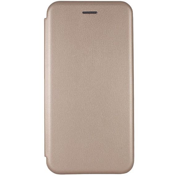 Шкіряний чохол-книжка Classy для Samsung Galaxy A17 4G/5G Золотий