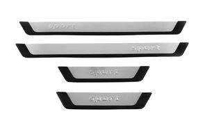 Накладки на пороги (4 шт) Sport для Mercedes C-class W202 1993-2001 гг