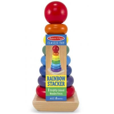 Розвиваюча іграшка Melissa&amp;Doug Райдужна пірамідка (MD10576)