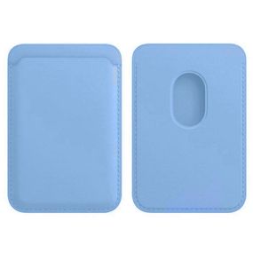Кардхолдер Leather Wallet with Double Magnetic Голубой