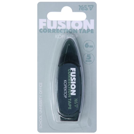 Корректор-ручка ленточный YES Fusion Shadow 340122 6 м | Зображення 1