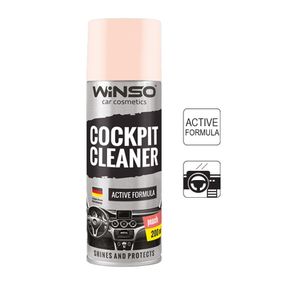 Поліроль для панелі приладів Winso Cockpit Cleaner Peach 200 мл (820280)