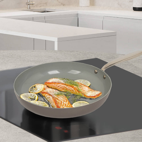 Сковорода з кришкою Maestro Ceramic MR-1209-26 | Зображення 1