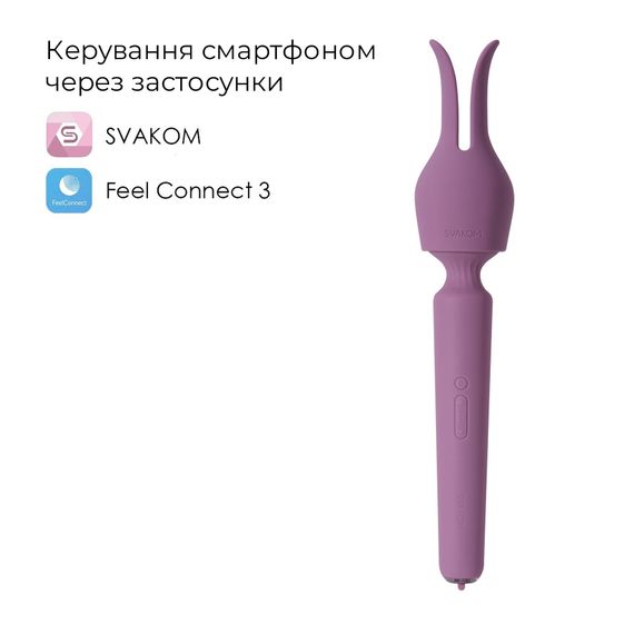 Интерактивный вибромассажер с подогревом Svakom Emma Neo 2, мощный, насадка-ушки, 5+1 режим | Зображення 1