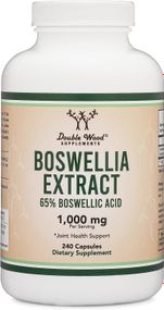 Босвелія Double Wood Boswellia 1000 mg (65% босвеллієвої кислоти), 240 capsules