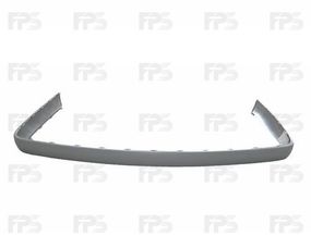 Накладка заднего бампера Mercedes E-Class W210 (95-99) без отв. под парктроник (FPS) 2108850221