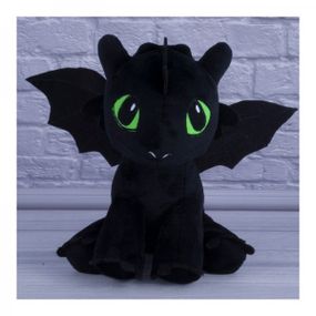 Мягкая игрушка Копиця Дракоша Х 00688-1 30 см черный