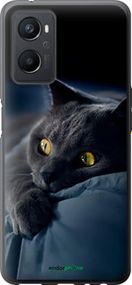 Чохол на Oppo A96 Димчастий кіт "825u-2598-2448"