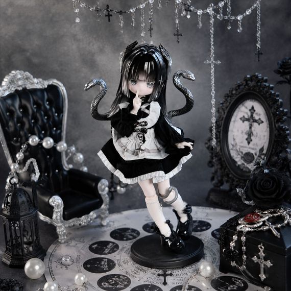Колекційна лялька BJD Lucky Emma, ​​серія Happy Engine - Ельфійки Лулу: Пробудження природи (в дисплеї, в асортименті) | Зображення 4