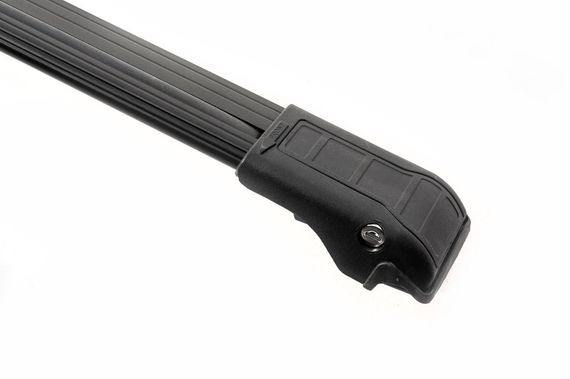 Перемички на рейлінги під ключ (2 шт) Чорний для Skoda Roomster 2007-2024 рр | Зображення 7