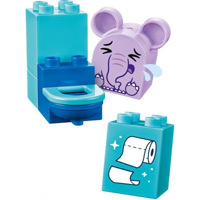 Конструктор LEGO DUPLO My First Повсякденні процедури: Час приймати ванну 15 деталей (10413) | Зображення 2