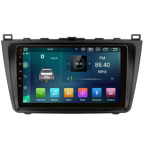 Штатна магнітола Cyclone C9 CPL GSM. 2+32GB. CARPLAY. 4G Mazda 6 2007 - 2012