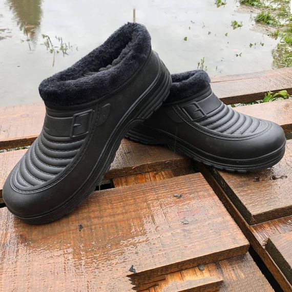 Бурки войлочные 45р, Резиновые сапоги для прогулок, Резиновые сапоги короткие рыбалки PG-97 | Зображення 1