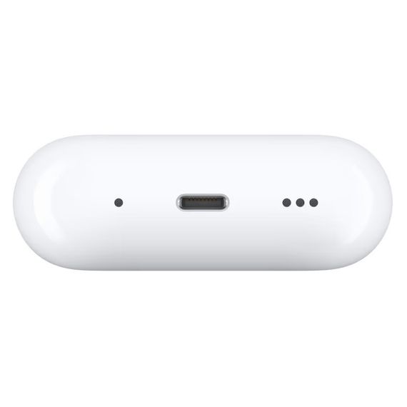 Бездротові TWS навушники Airpods Pro 2 ANC USB-C Wireless Charging Case for Apple (A) White | Зображення 3