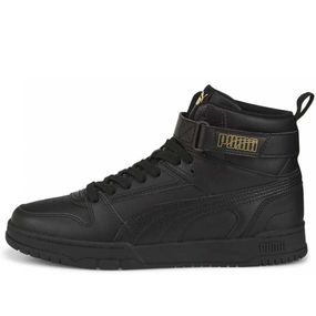 Кросівки-кеди чоловічі Puma RBD Game Sneakers 385839 06 (чорні, шкіряні, повсякденні, закриті, бренд пуму) 44.5 (UK 10/US 11 — устілка 29 см)