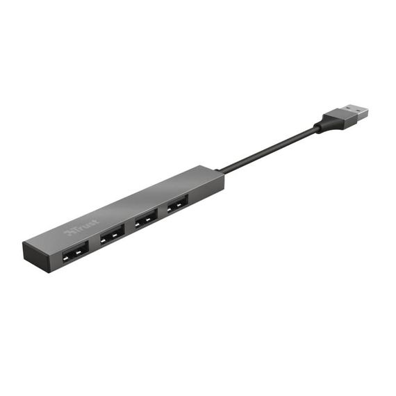 USB-хаб Trust Halyx Aluminium 4-Port Mini USB Hub (23786_TRUST) | Зображення 2