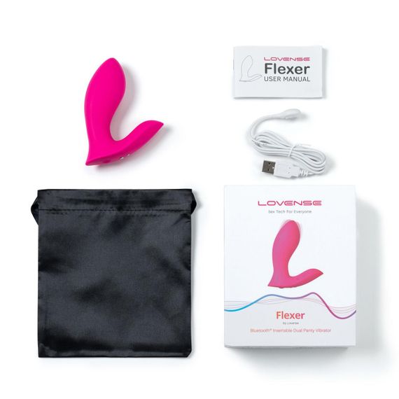Смарт-вібратор у трусики Lovense Flexer, манливий рух + вібрація, стимуляція клітора та точки G Sex Aura | Зображення 4