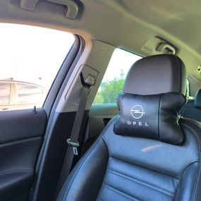 Подушка підголівник для подорожей Opel, Дорожні подушки, Комфортна подушка підголівник для автомобіля ME-87