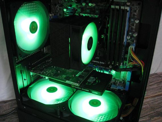 Ігровий ПК Aura Elite Pro Tower / Intel Core i7-860 (4 (8) ядра по 2.8 - 3.47 GHz) / 16 GB DDR3 / 120 GB SSD + 1000 GB HDD / nVidia Quadro K2200, 4 GB GDDR5, 128-bit / Win 10 Pro б/в | Зображення 9
