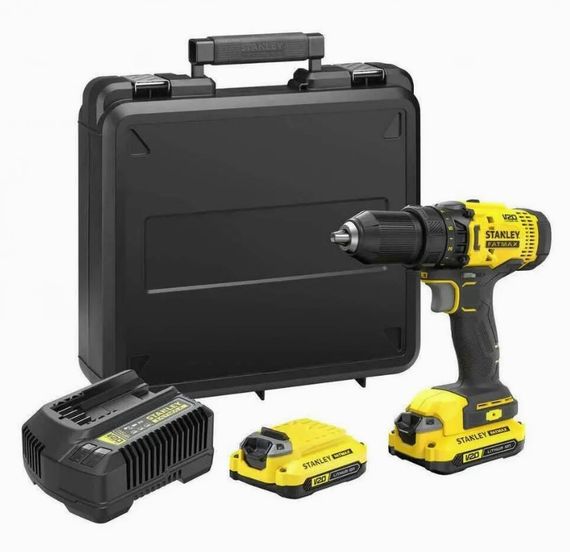 Дриль-шурупокрут акумуляторний Stanley Fatmax з АКБ та ЗП SFMCD700C2K | Зображення 3