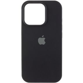 Чохол Silicone Case (AA) Logo with MagSafe для Apple iPhone 11 Pro (5.8") Чорний / Black