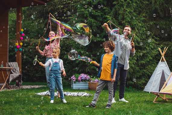 Мильні бульбашки Бластер Подвійний з розчином 0.5 л. FRU BLU | Зображення 8