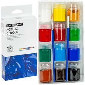 Краски акварельные художественные "Art Ranger" A12015-1, 15 мл, 12 цветов