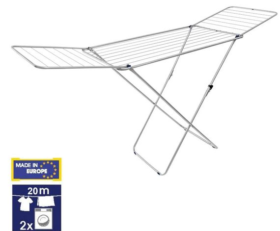 Сушарка для білизни підлогова Casa Si Pisa 20m Grey (CS92124C06) | Зображення 3