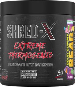 Жиросжигатель Applied Nutrition Shred X Fat Burner (300g - 30 Servings) (Sour Gummy Bear)