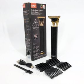 Машинка для стрижки хороша RAF, Перезаряджається набір для стрижки волосся, Хороший бездротовий тример RI-69