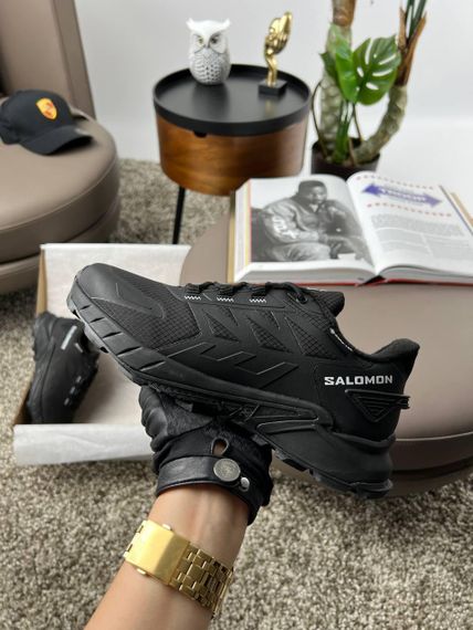 Чоловічі кросівки Salomon Supercross 4 Black White весна / осінь A3251 43 28 | Зображення 8