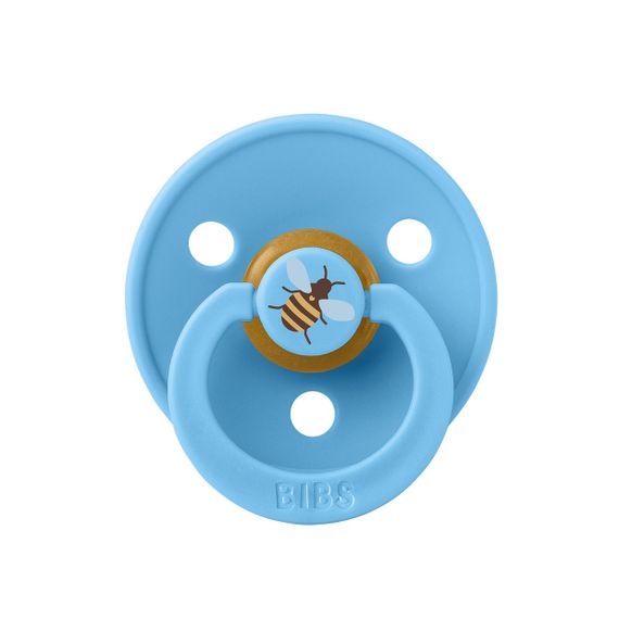 Соска пустушка BIBS Studio Colour Latex кругла 0-6 міс