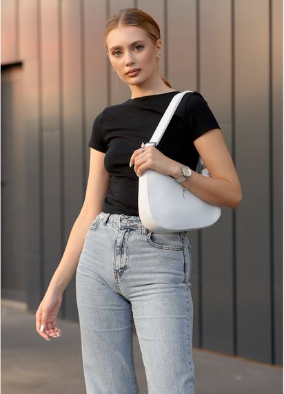 Сумка жіноча Sambag Leoma KOR Біла 29 х 7 х 16 см (53090008) | Зображення 6