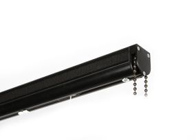 Римский механизм для штор Черный 220 см.