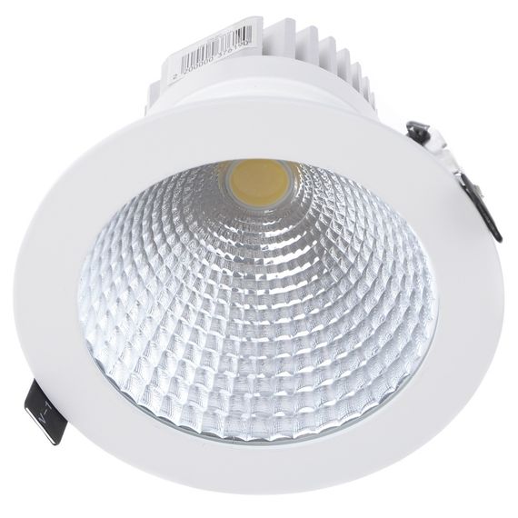 Светильник потолочный LED врезной  LED-25/10W WW WH