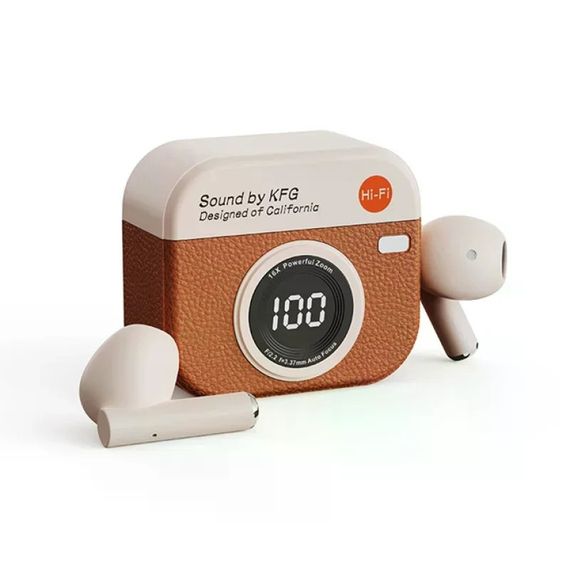 Беспроводные наушники Q86 Bluetooth 5.4 • TWS-наушники с зарядным кейсом, LED-дисплеем, сенсорным управлением и микрофоном | Зображення 3